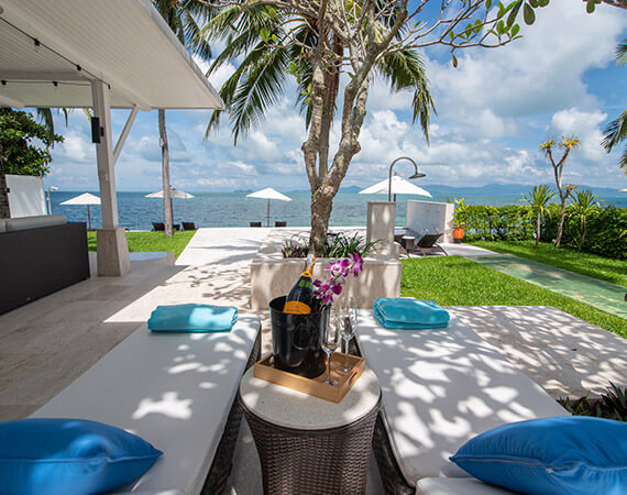 Villa Chi - Lounge and champagne